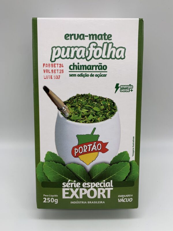 <center>マテ茶 Portão Pura Folha 250g</center>